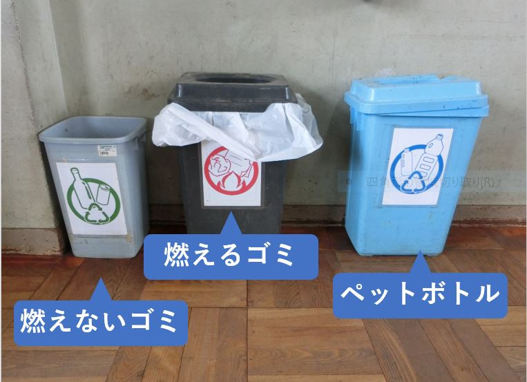 ゴミの分別３