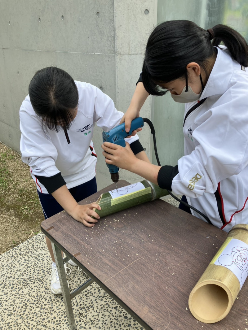 Ⅰ竹灯籠制作