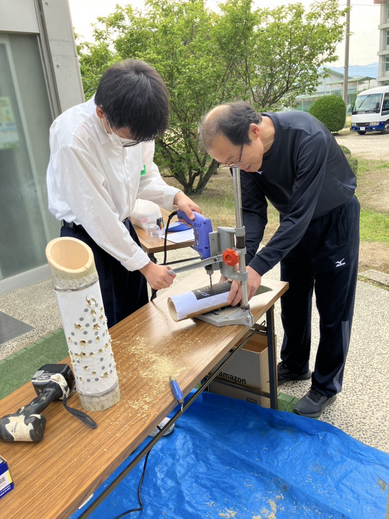 Ⅱ竹灯籠制作