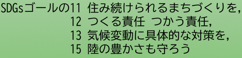 SDGsの明記